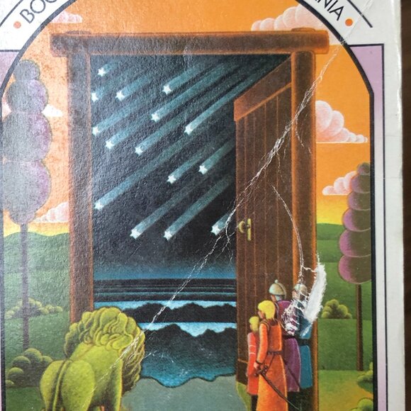 VTG Lot CS Lewis Chronicles of Narnia - Books 1, 3, 6, 7 Vintage 50's Paperback - Picture 15 of 16